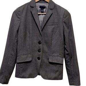 J. Crew Wool & Cashmere Blend Grey Blazer XS / 2